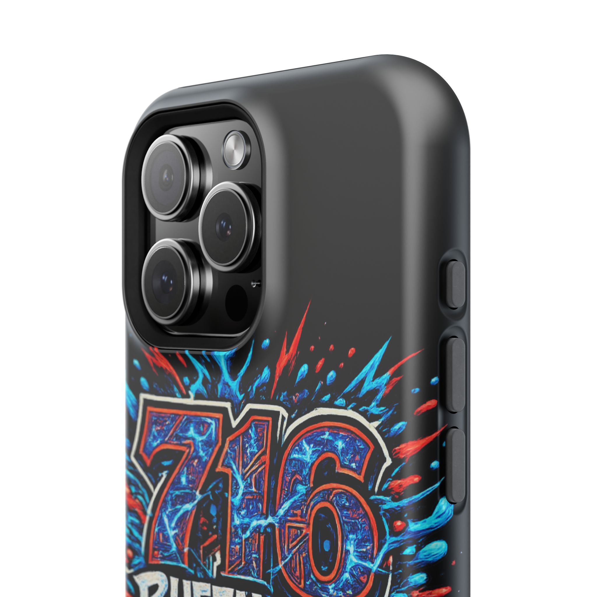 716 Buffalo NY Impact-Resistant Phone Case — Splash Graphic - Image 142