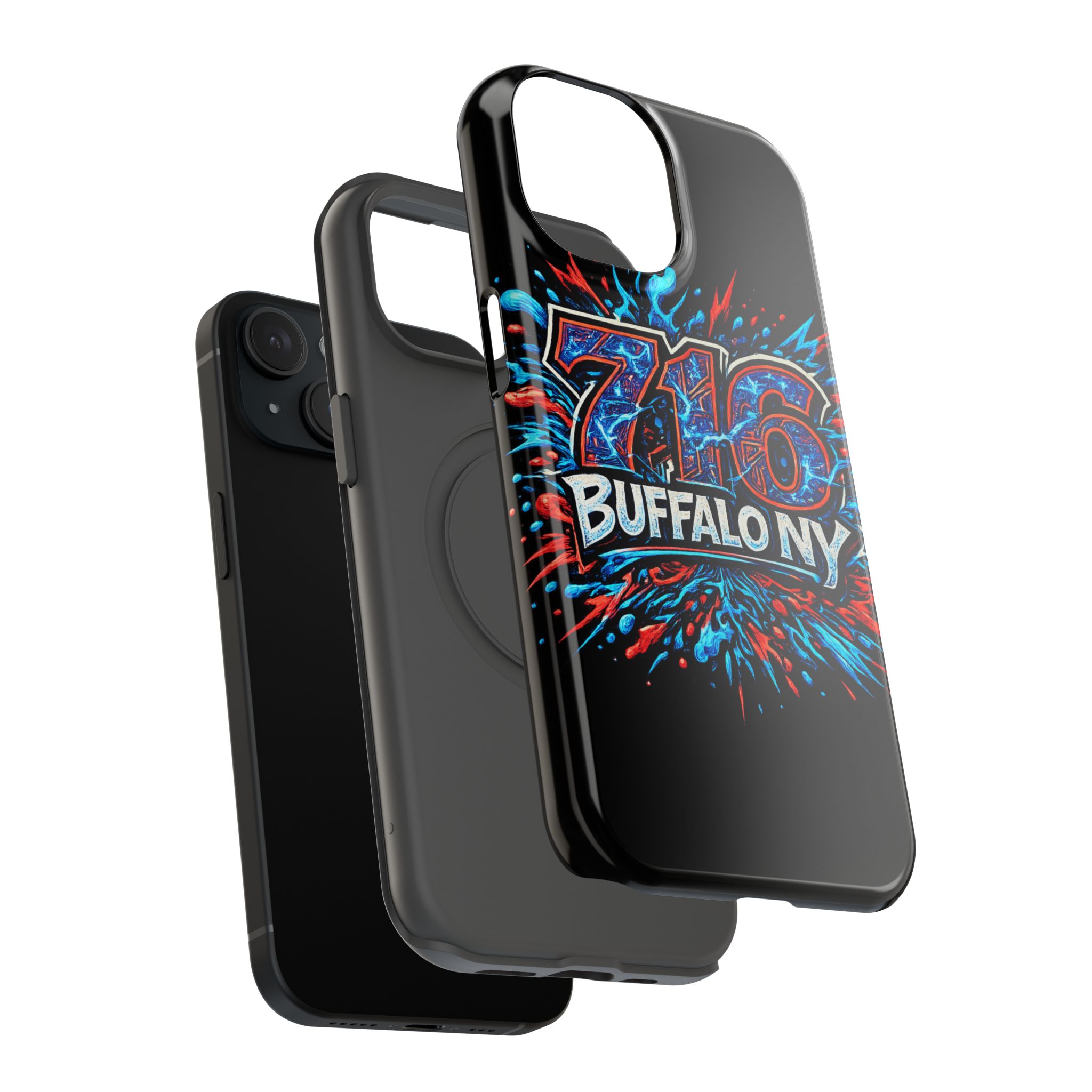 716 Buffalo NY Impact-Resistant Phone Case — Splash Graphic - Image 66