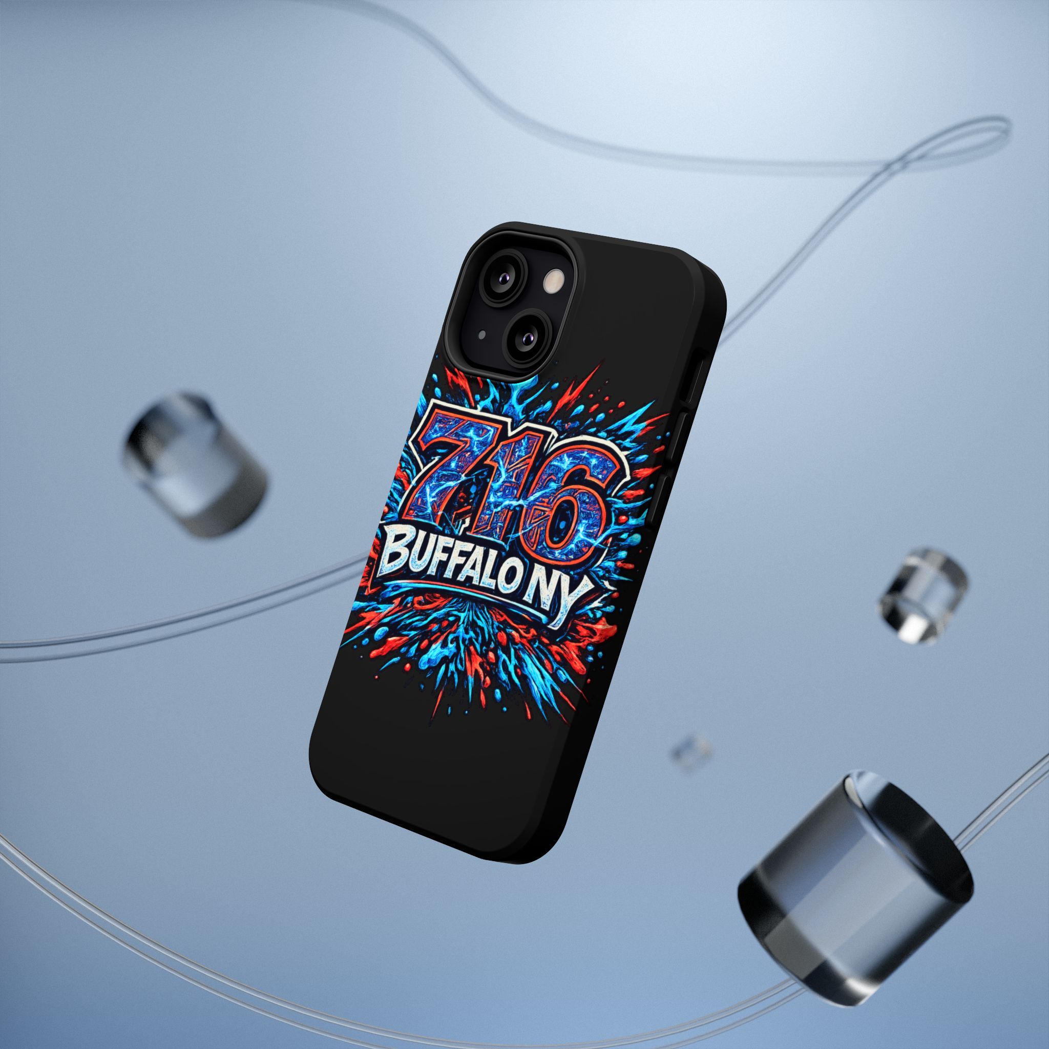 716 Buffalo NY Impact-Resistant Phone Case — Splash Graphic - Image 12
