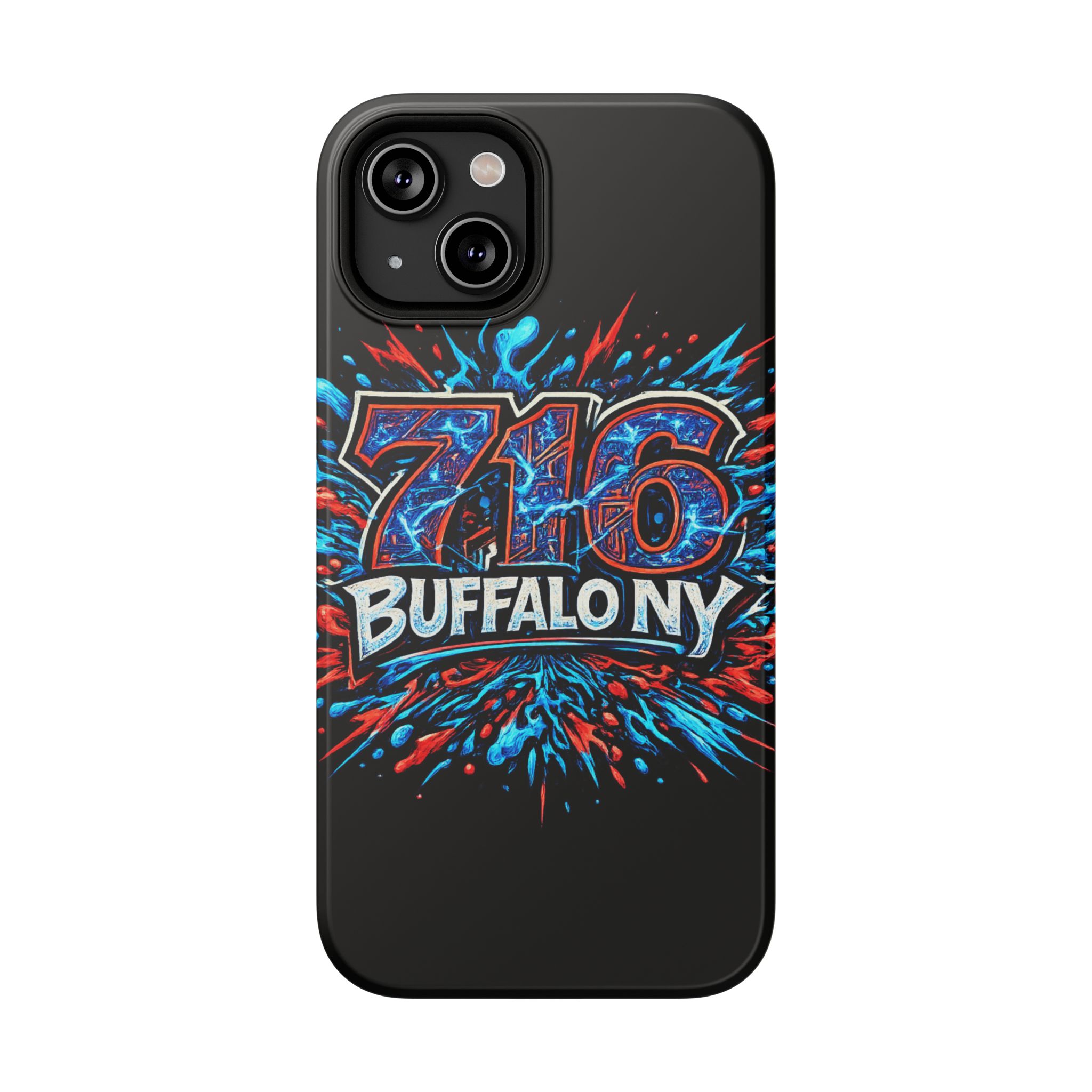 716 Buffalo NY Impact-Resistant Phone Case — Splash Graphic - Image 99