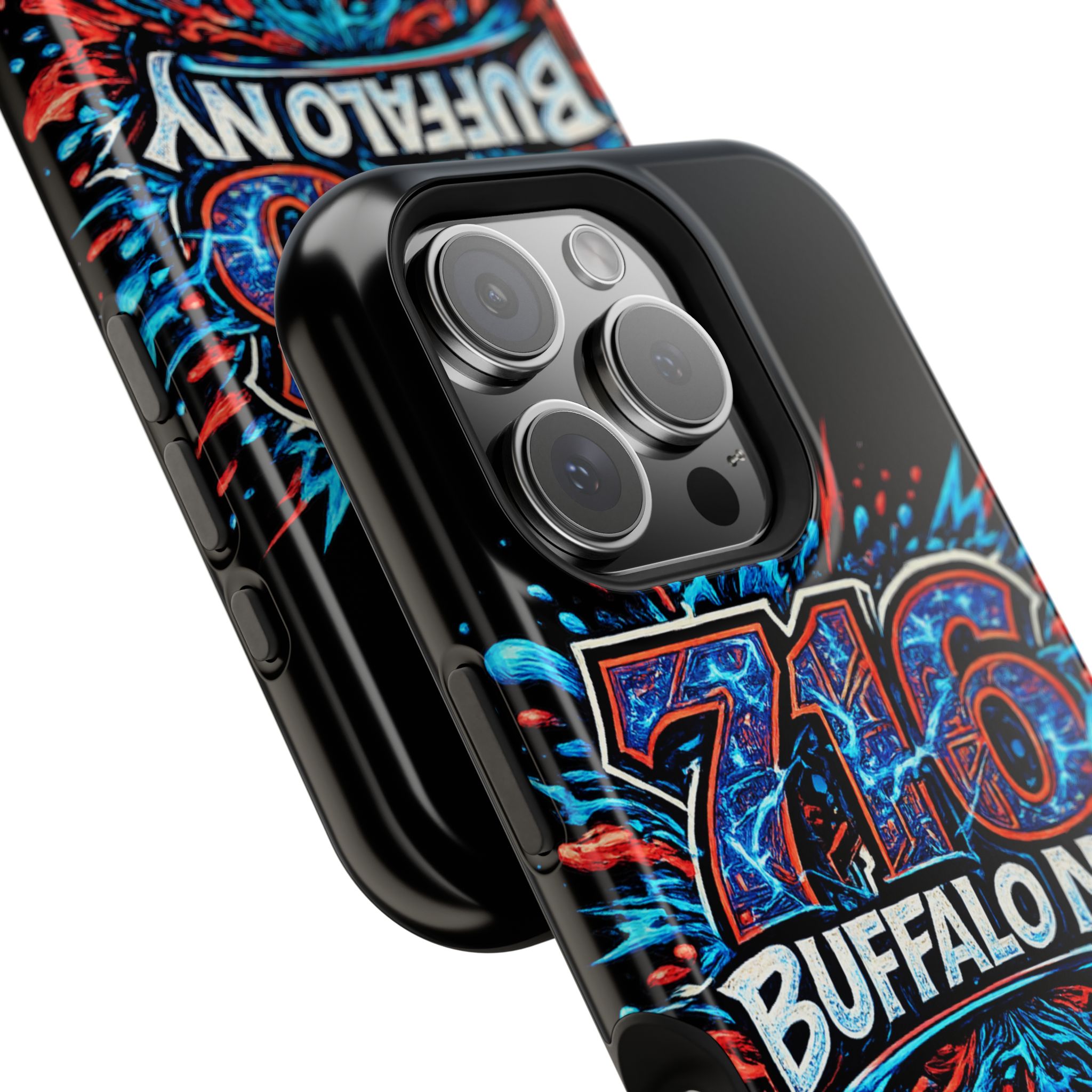716 Buffalo NY Impact-Resistant Phone Case — Splash Graphic - Image 128