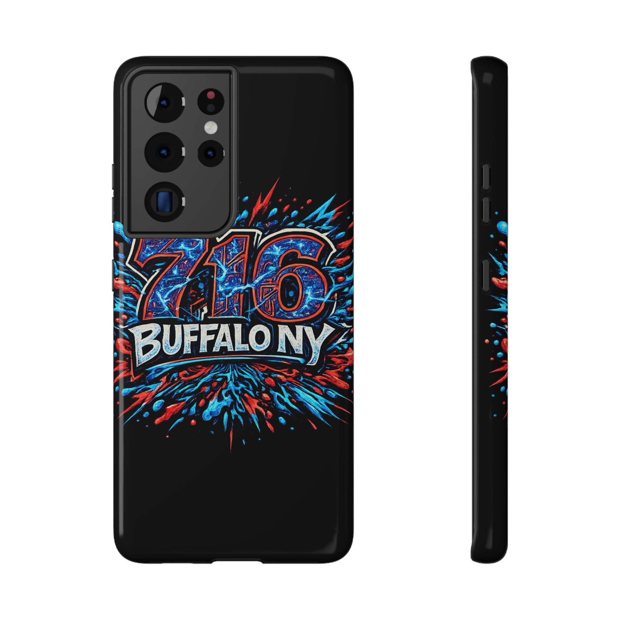 716 Buffalo NY Impact-Resistant Phone Case — Splash Graphic - Image 29