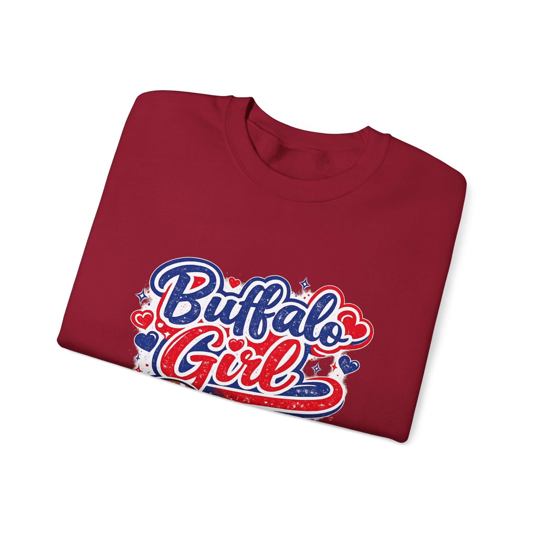 Buffalo Girl Football Crewneck Sweatshirt - Image 23