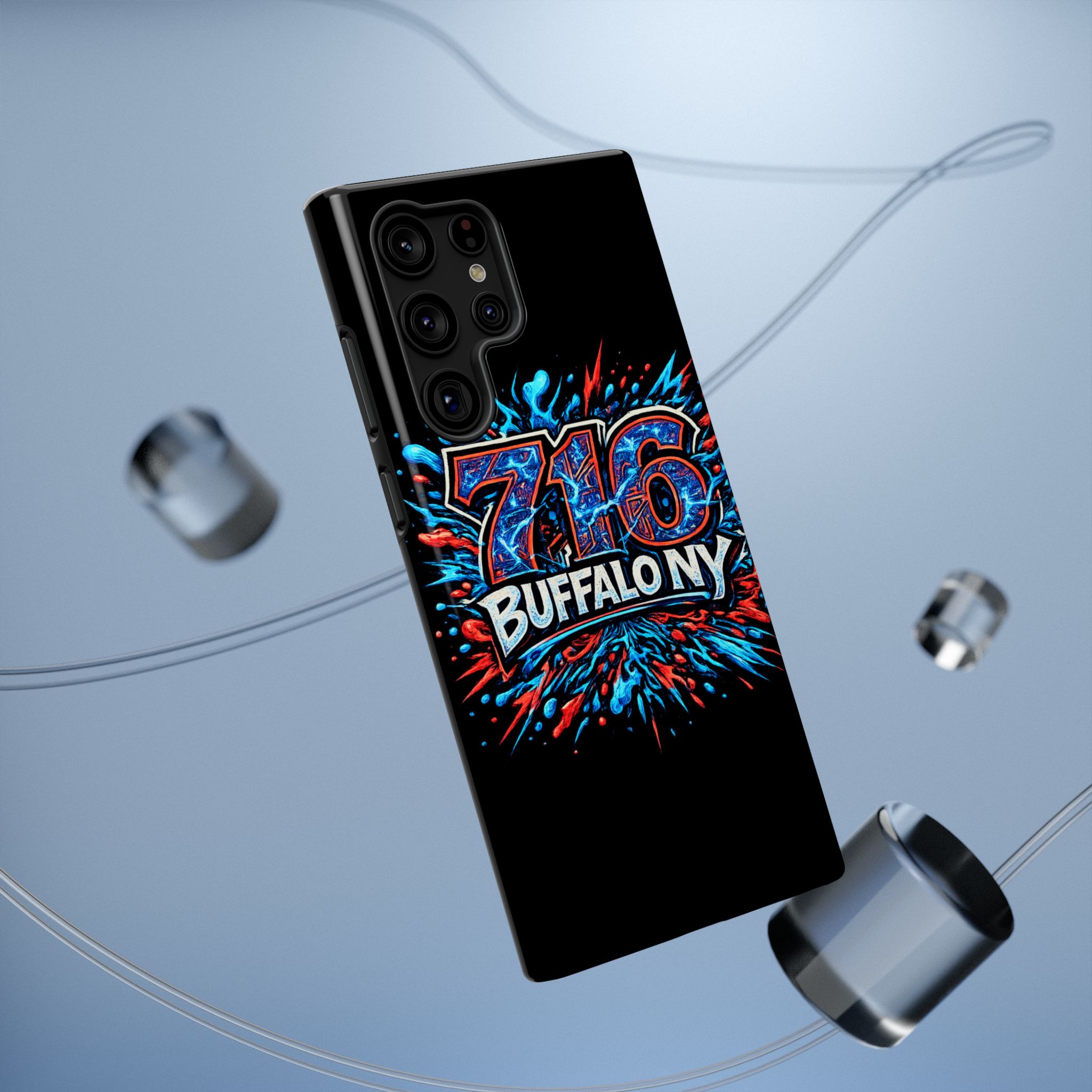 716 Buffalo NY Impact-Resistant Phone Case — Splash Graphic - Image 62