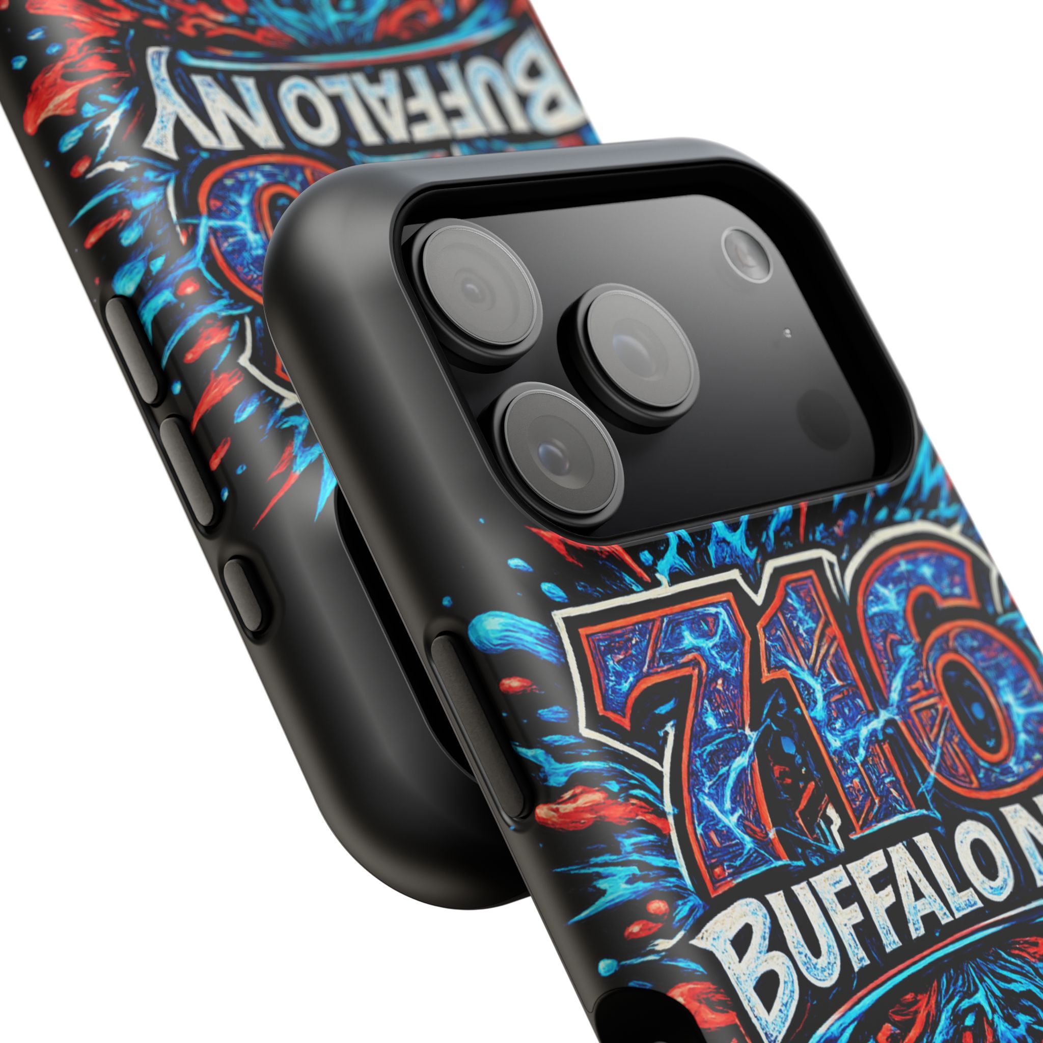 716 Buffalo NY Impact-Resistant Phone Case — Splash Graphic - Image 180