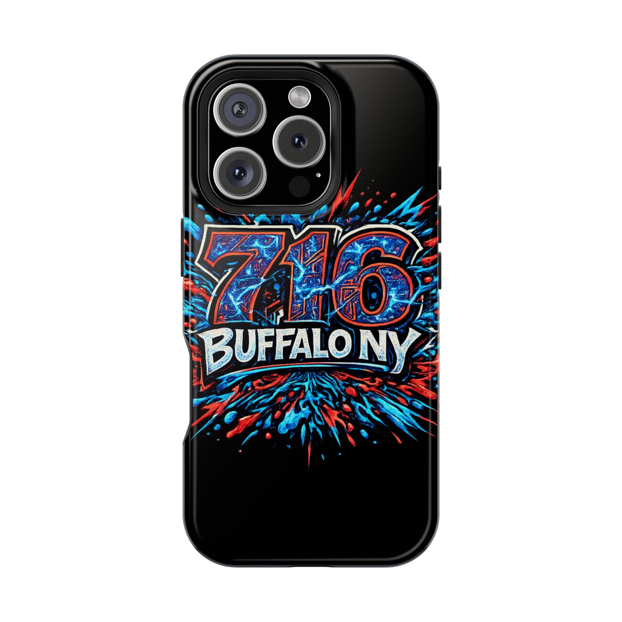 716 Buffalo NY Impact-Resistant Phone Case — Splash Graphic - Image 127