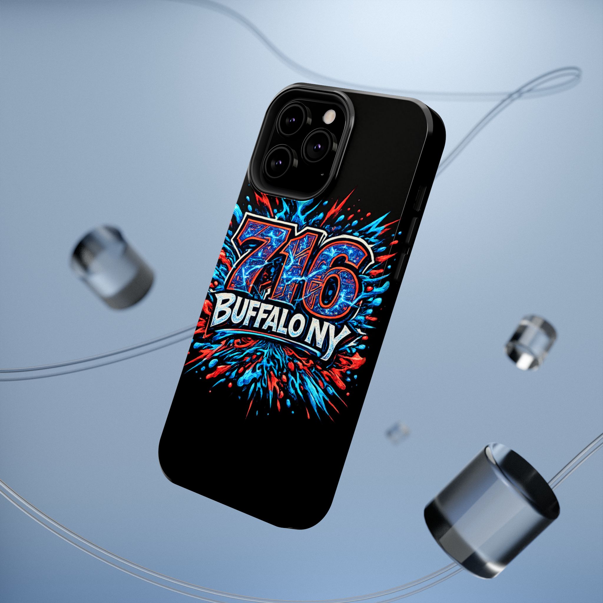 716 Buffalo NY Impact-Resistant Phone Case — Splash Graphic - Image 21
