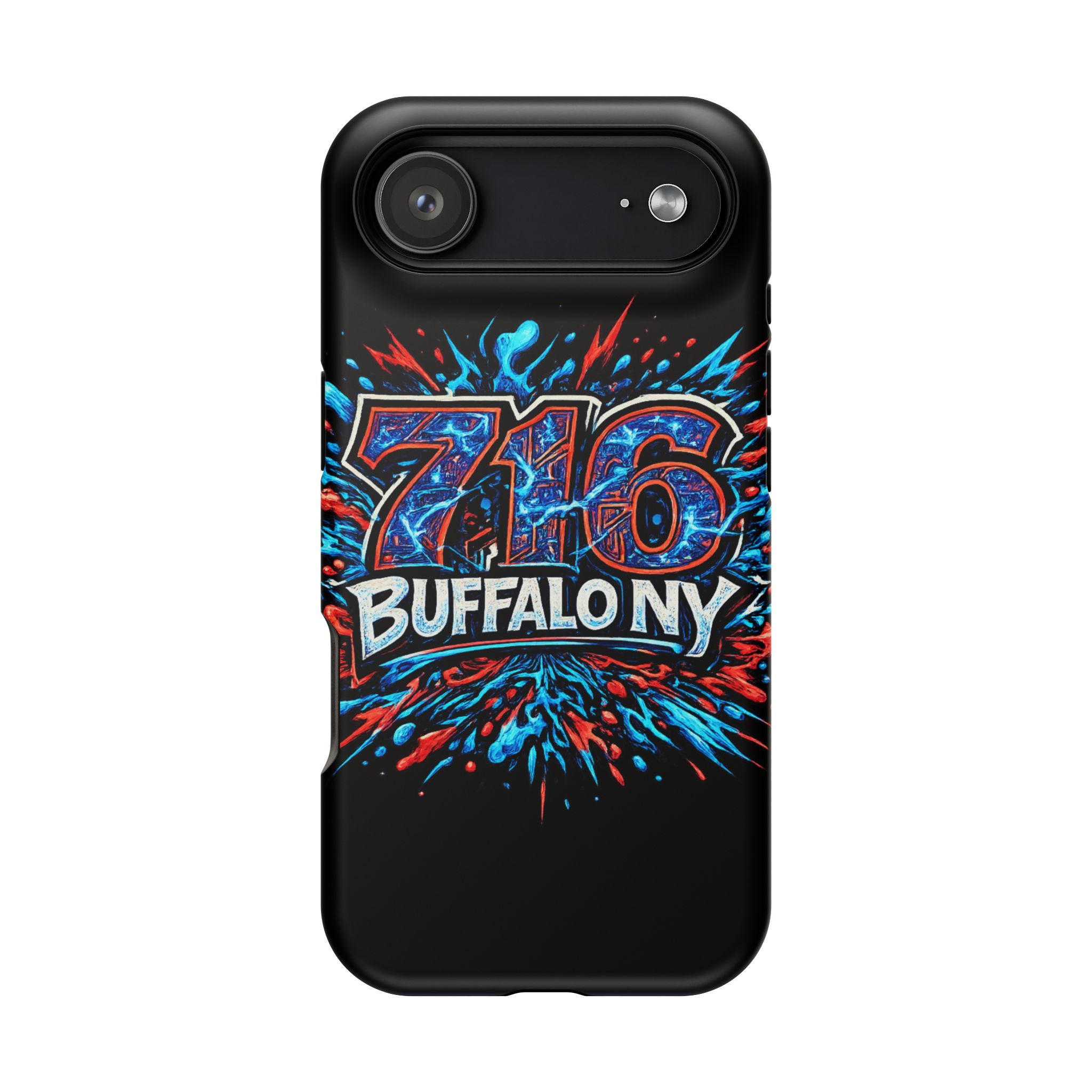 716 Buffalo NY Impact-Resistant Phone Case — Splash Graphic - Image 171