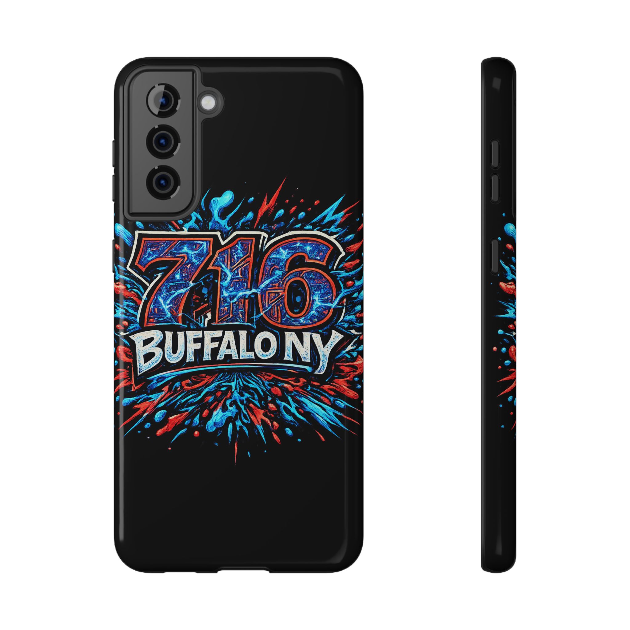 716 Buffalo NY Impact-Resistant Phone Case — Splash Graphic - Image 27