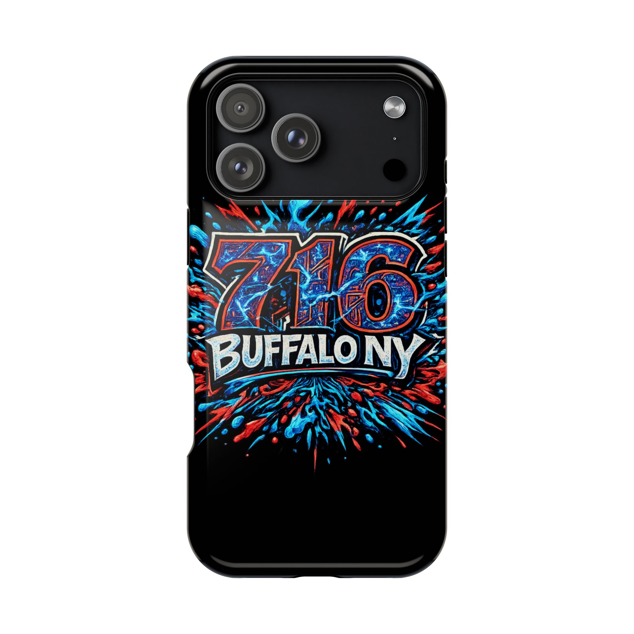 716 Buffalo NY Impact-Resistant Phone Case — Splash Graphic - Image 183
