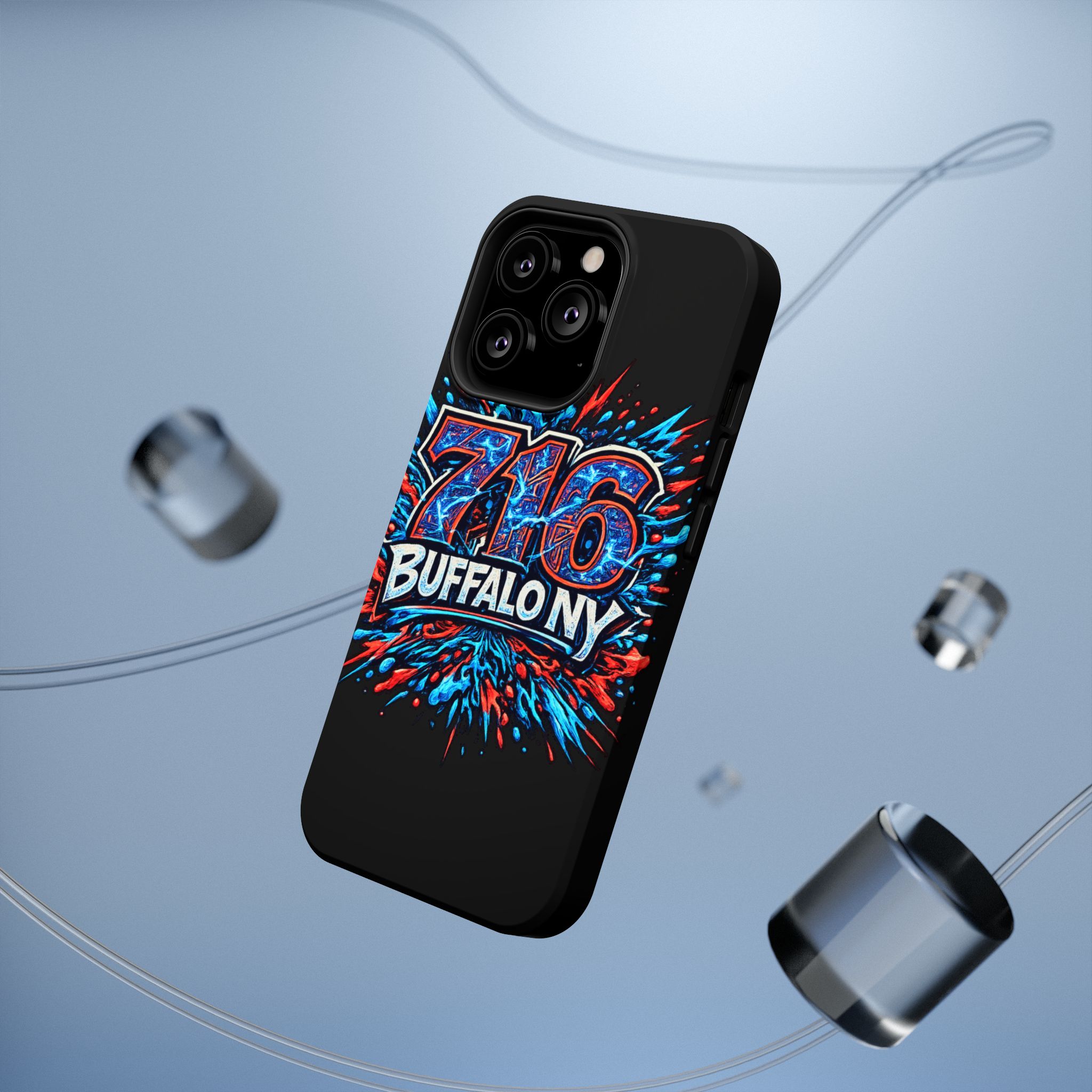 716 Buffalo NY Impact-Resistant Phone Case — Splash Graphic - Image 18