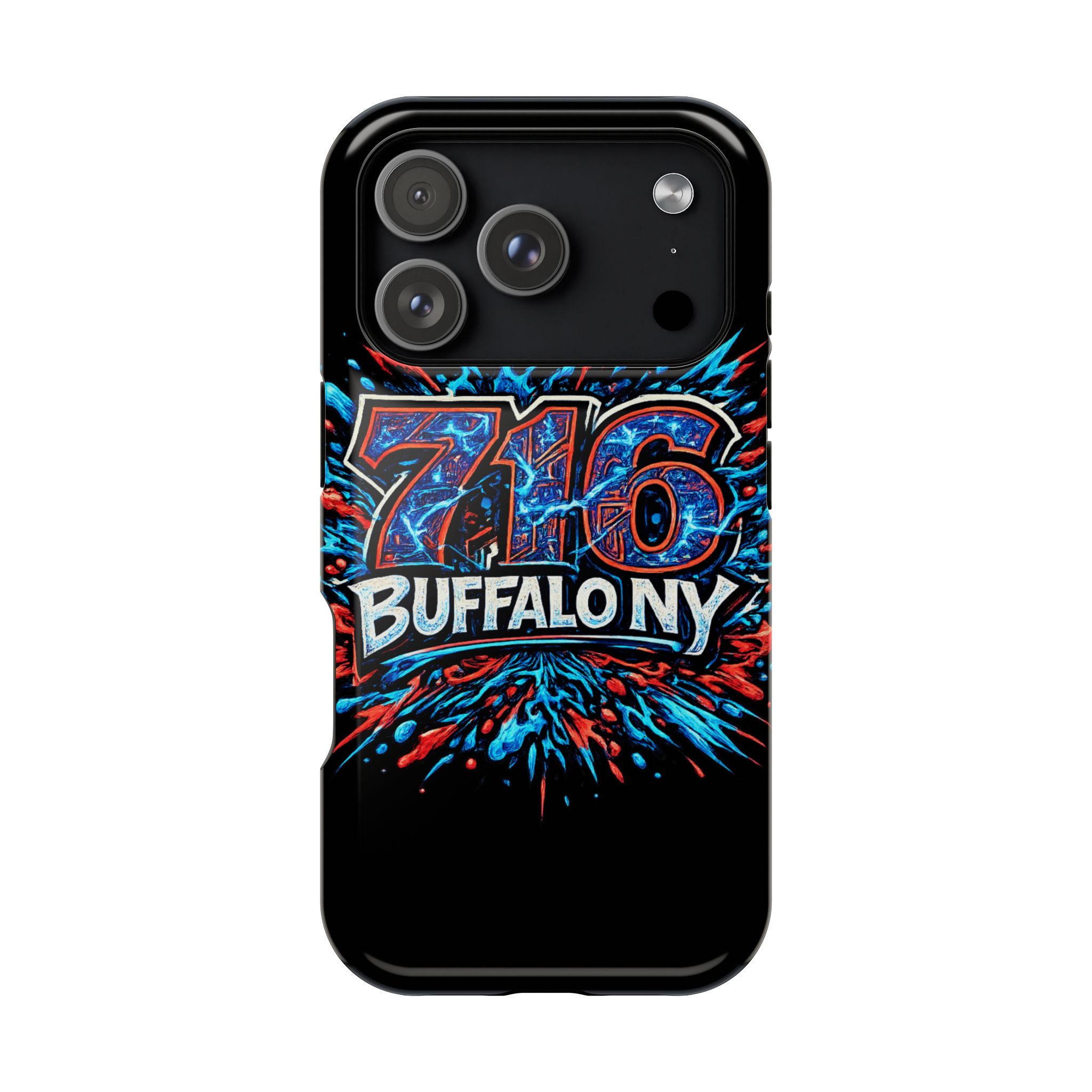 716 Buffalo NY Impact-Resistant Phone Case — Splash Graphic - Image 175