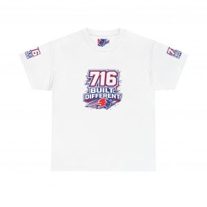 716 Built Different T-Shirt — Buffalo Pride Graphic Tee