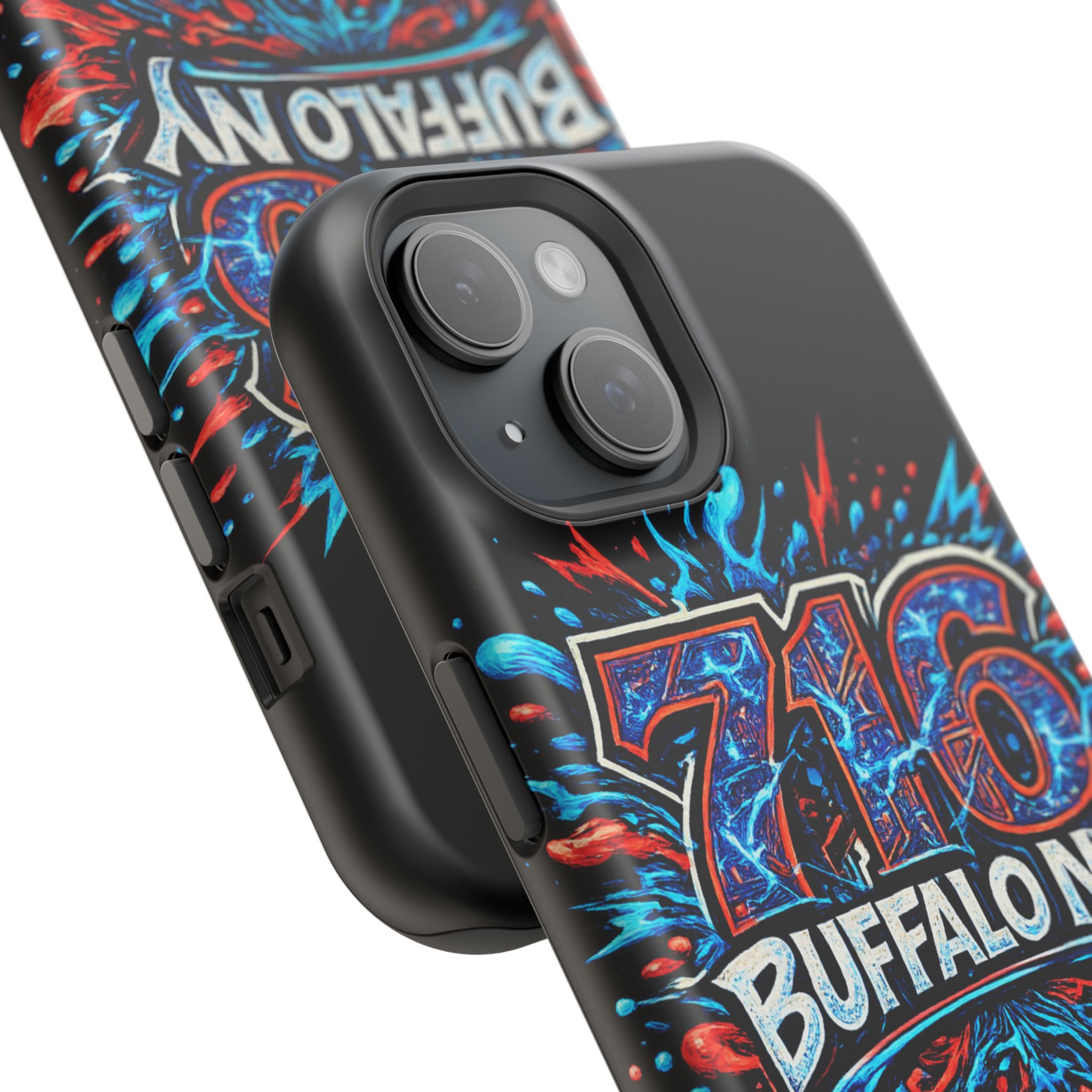 716 Buffalo NY Impact-Resistant Phone Case — Splash Graphic - Image 68