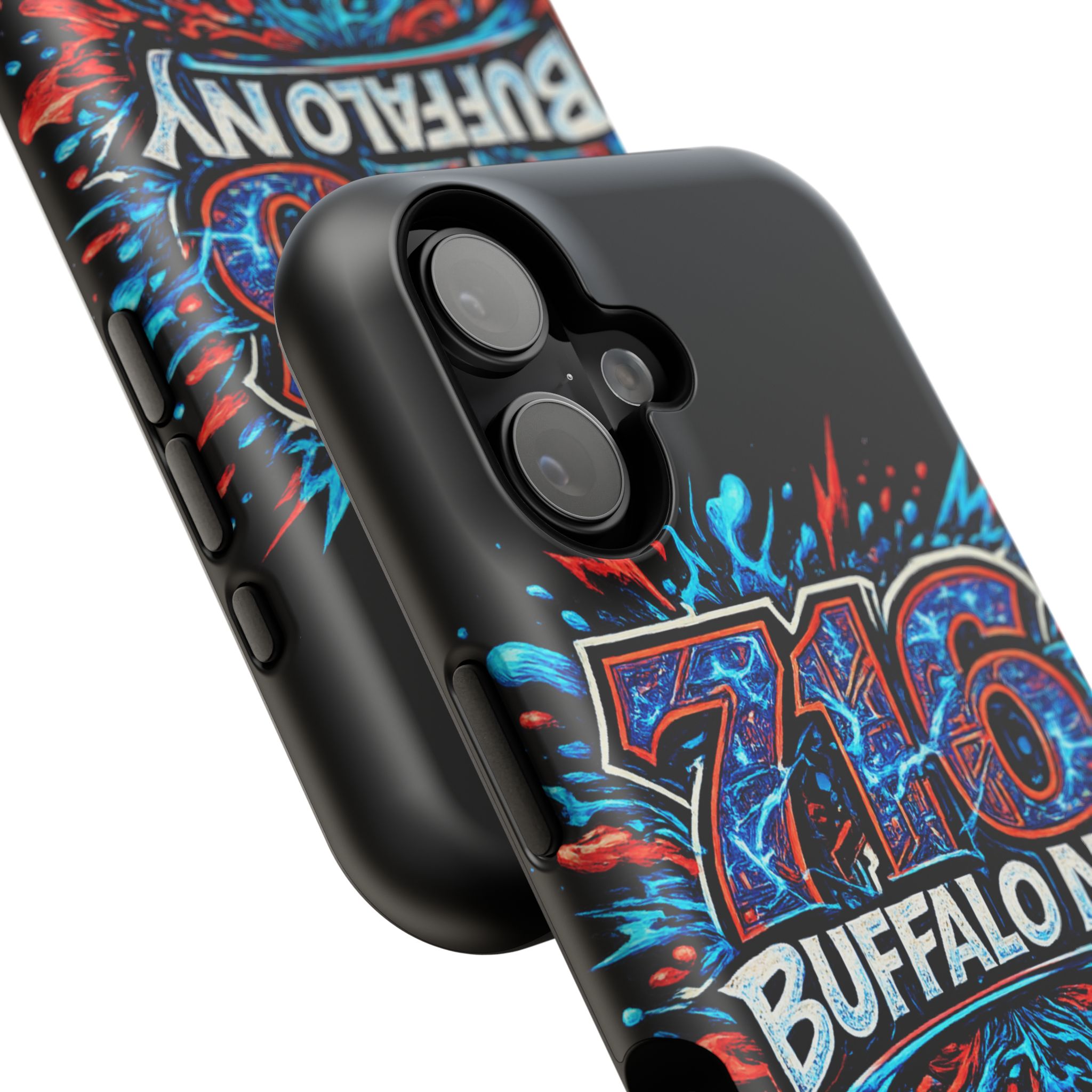 716 Buffalo NY Impact-Resistant Phone Case — Splash Graphic - Image 164