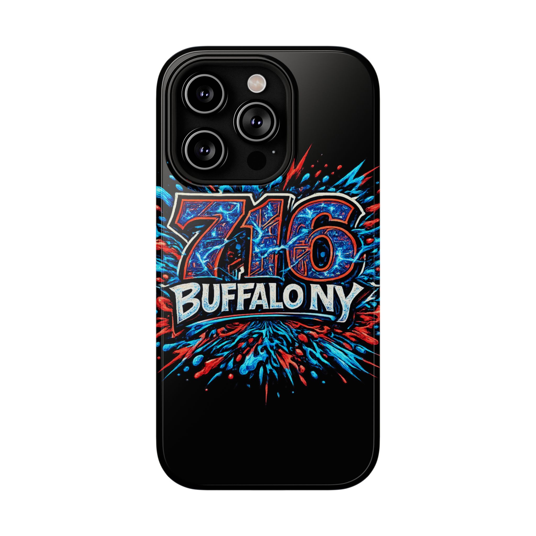 716 Buffalo NY Impact-Resistant Phone Case — Splash Graphic - Image 103