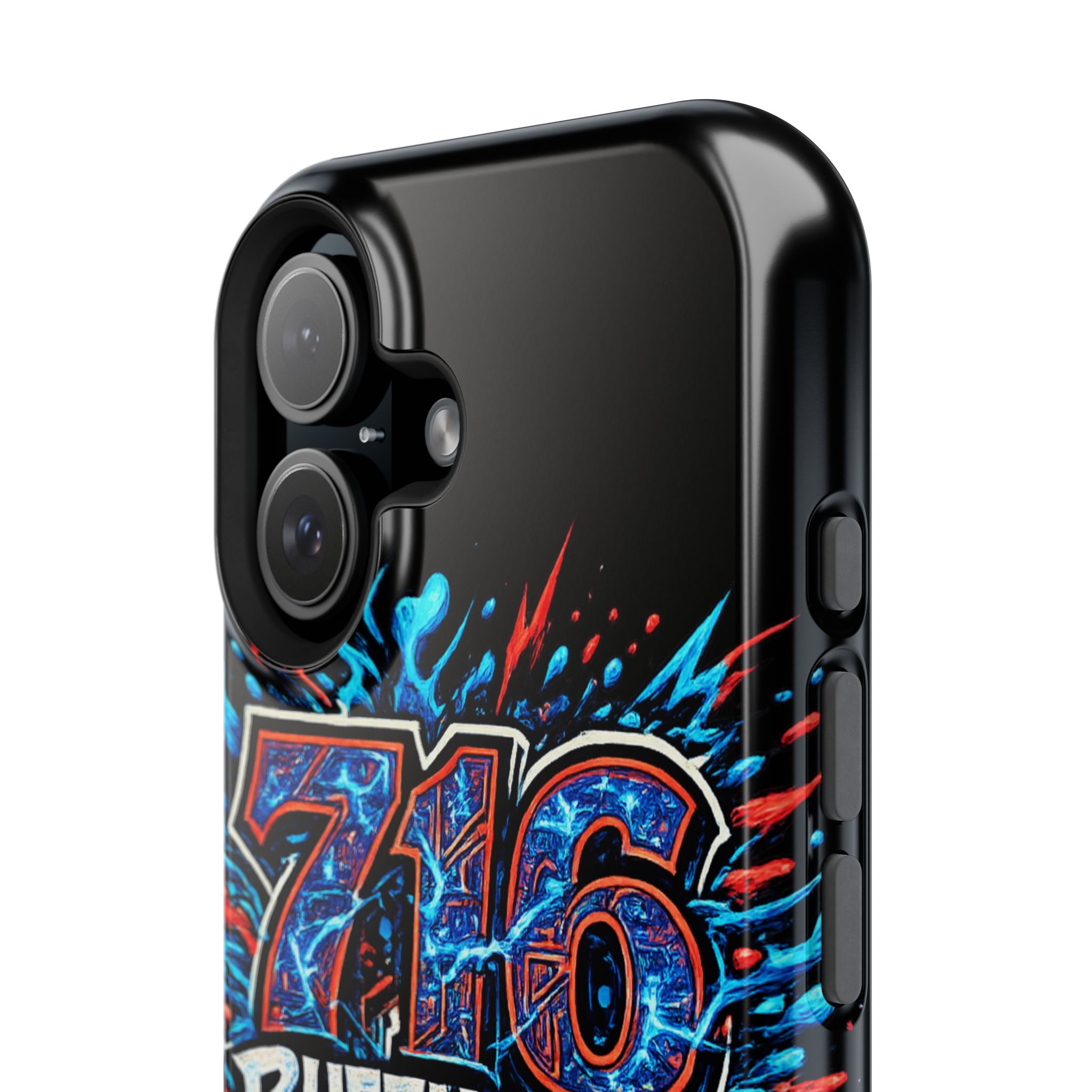 716 Buffalo NY Impact-Resistant Phone Case — Splash Graphic - Image 146