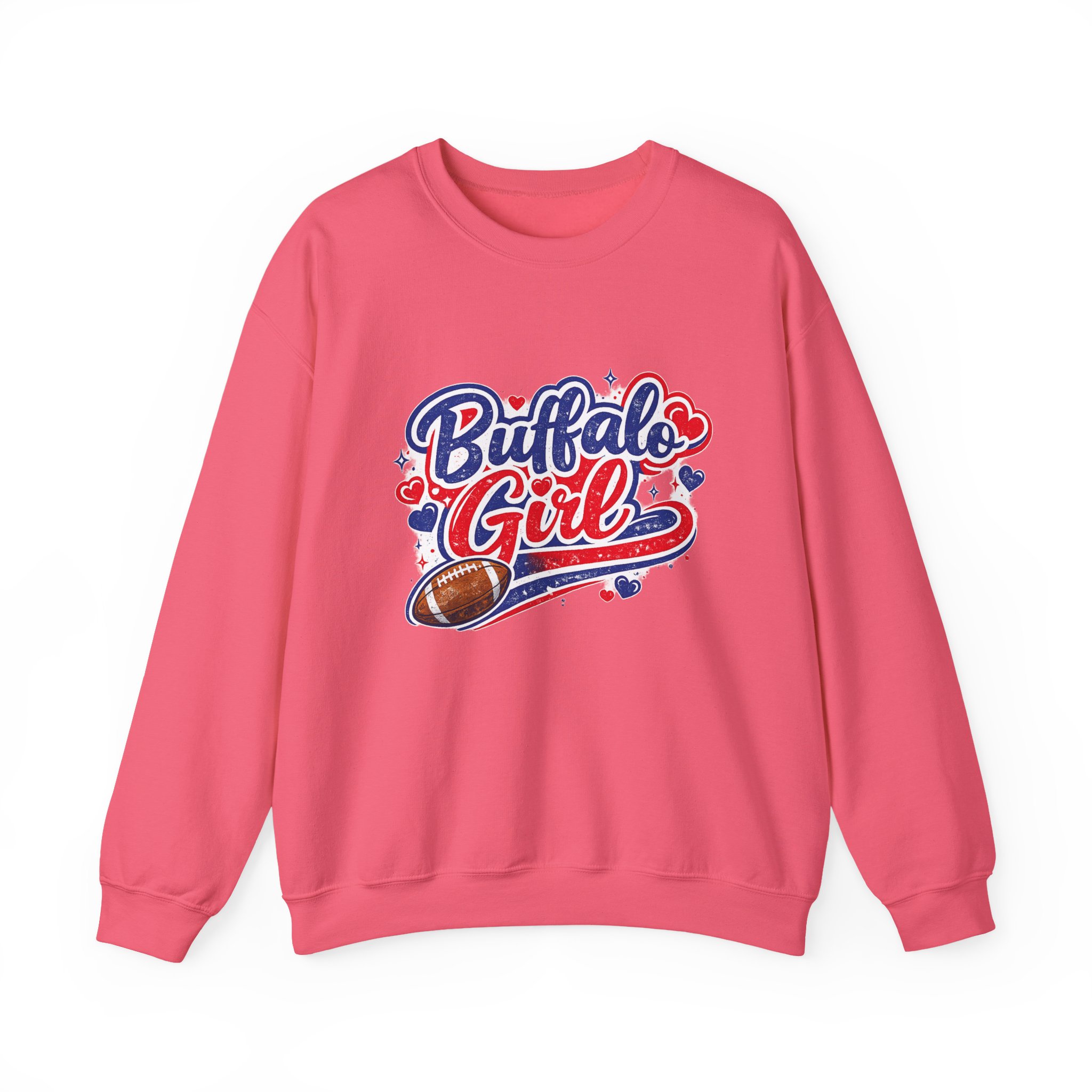 Buffalo Girl Football Crewneck Sweatshirt - Image 13