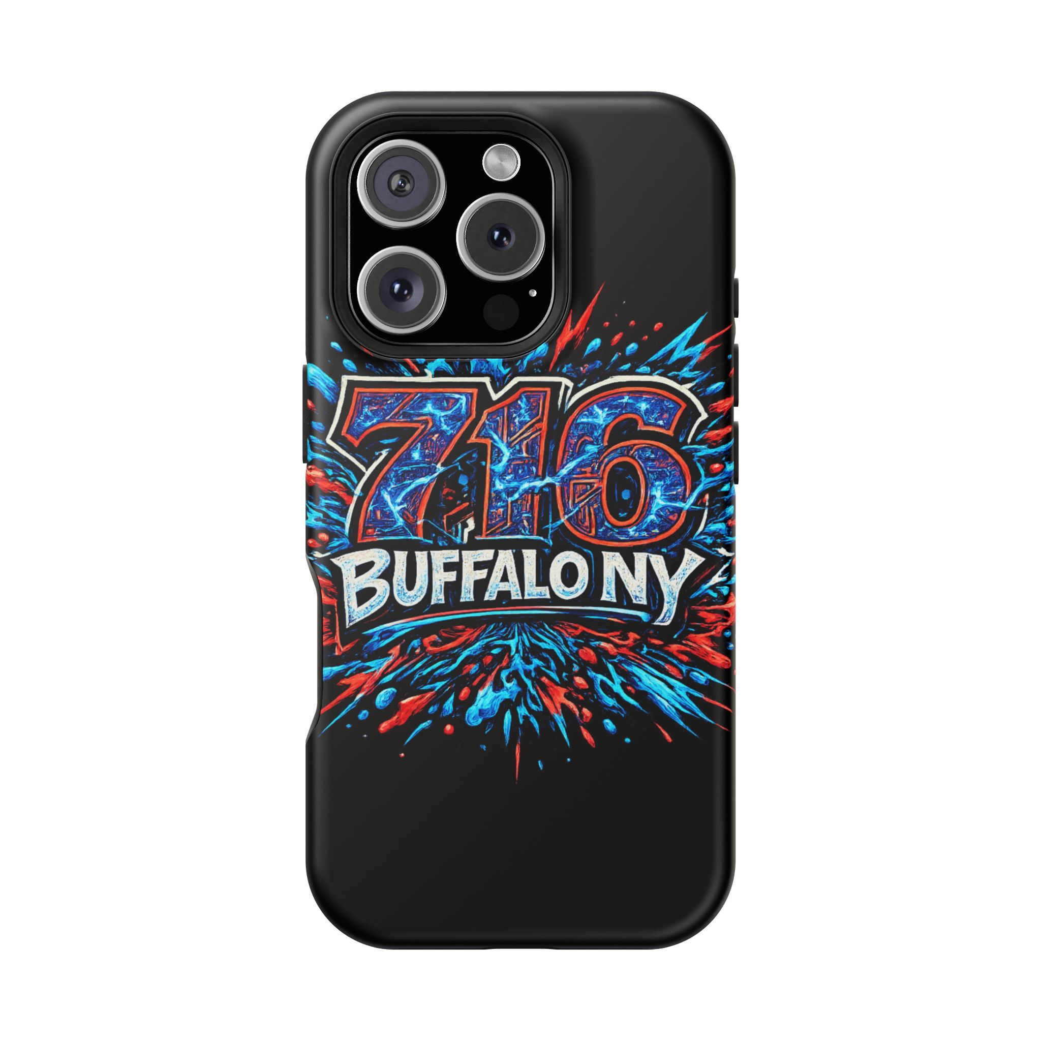 716 Buffalo NY Impact-Resistant Phone Case — Splash Graphic - Image 131