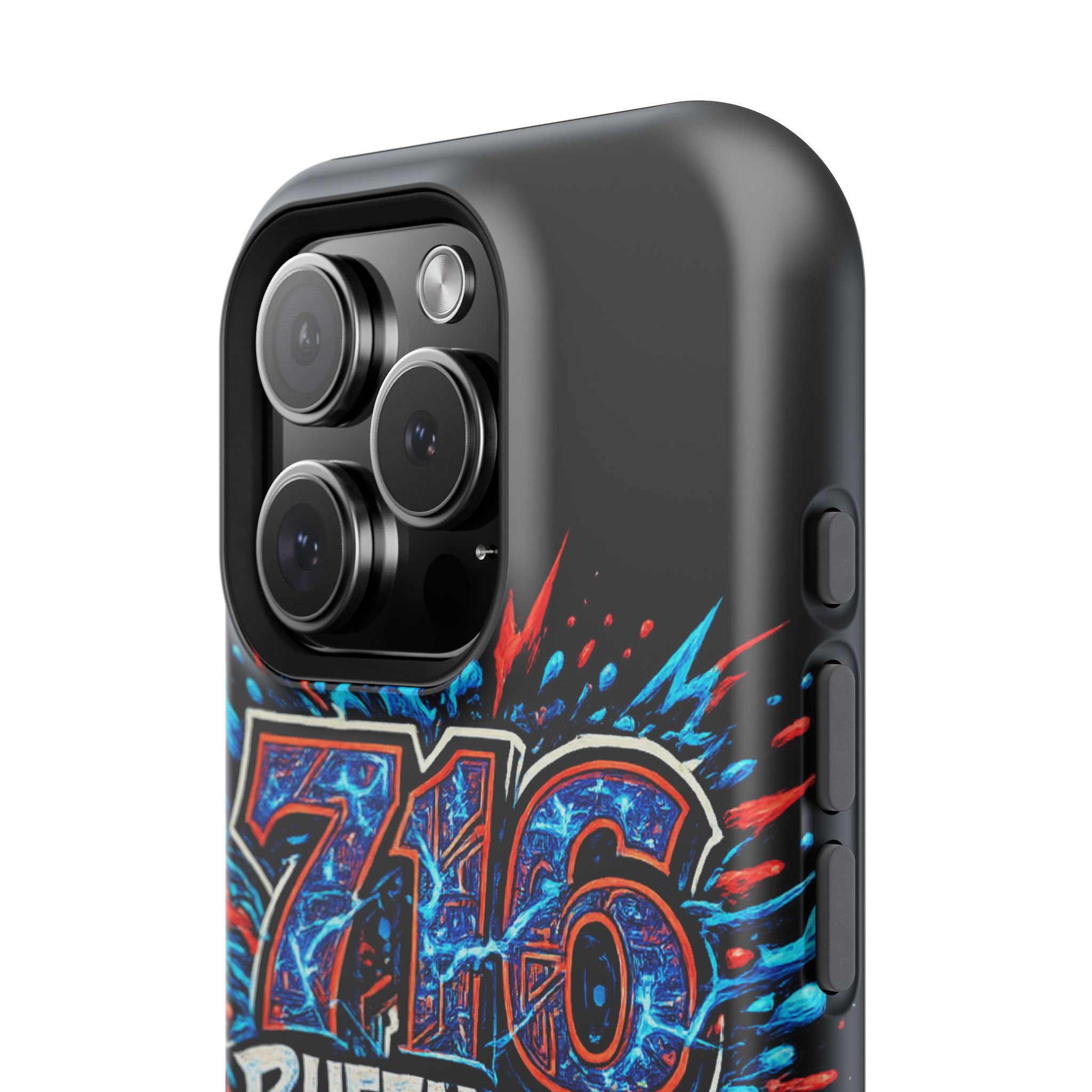 716 Buffalo NY Impact-Resistant Phone Case — Splash Graphic - Image 134