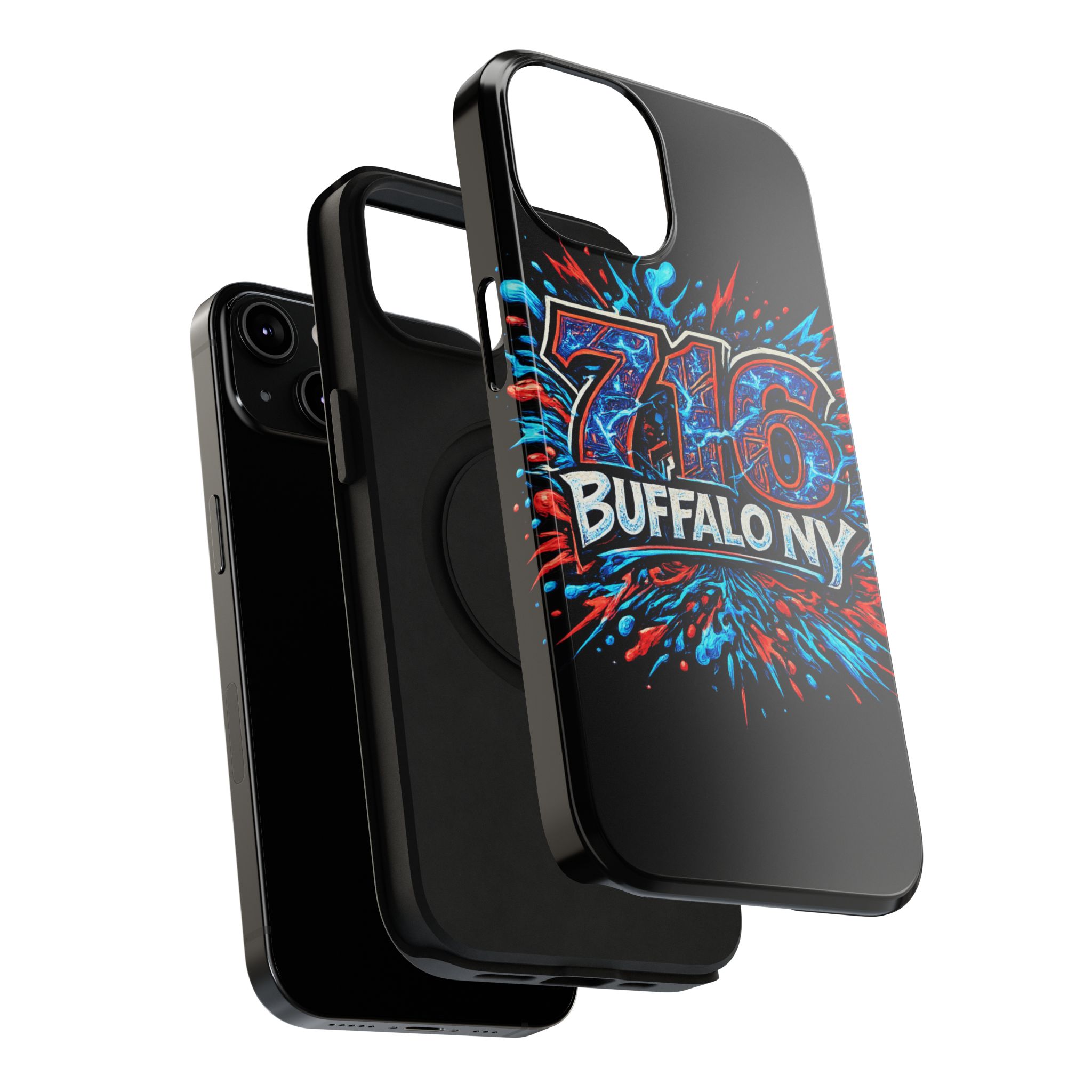 716 Buffalo NY Impact-Resistant Phone Case — Splash Graphic - Image 98