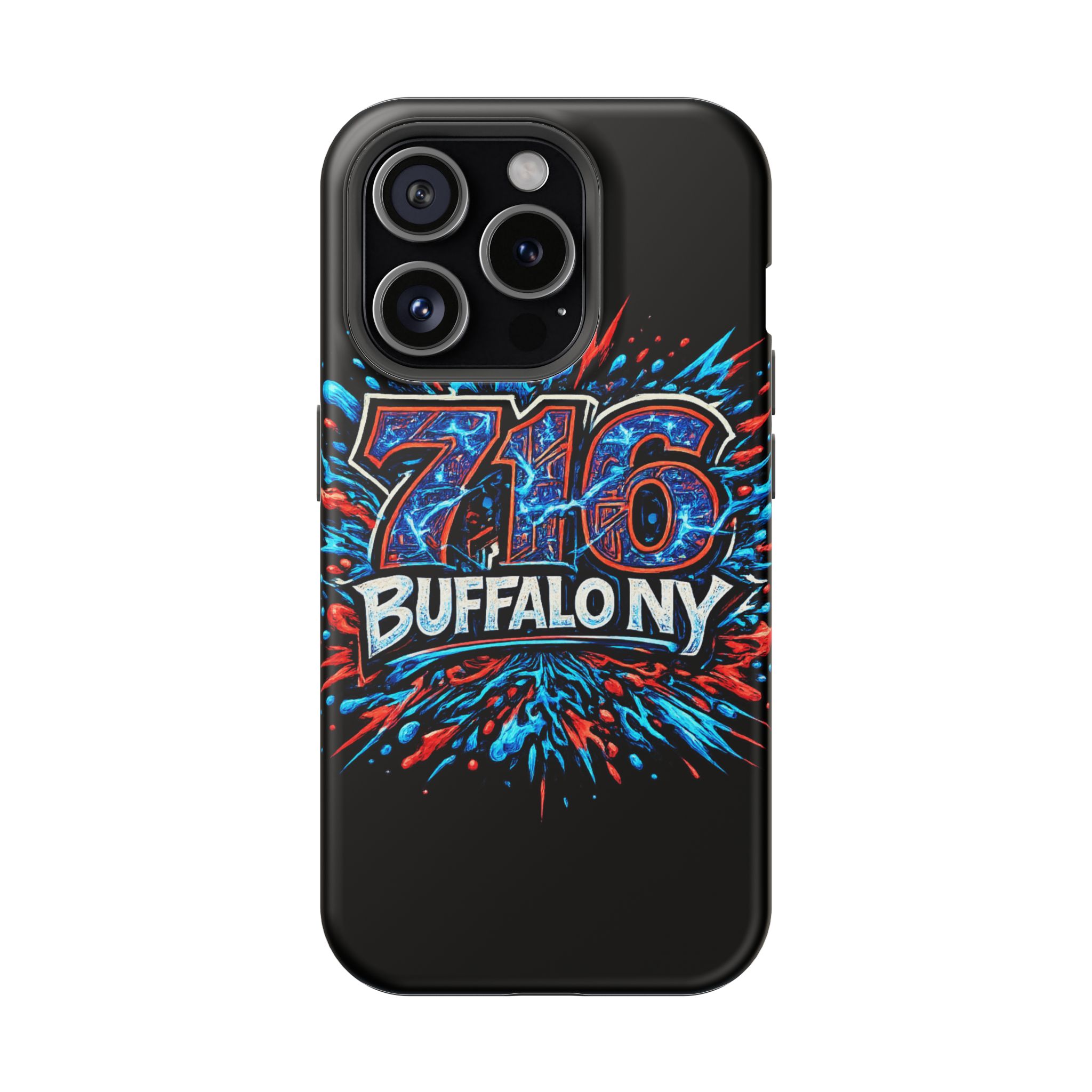 716 Buffalo NY Impact-Resistant Phone Case — Splash Graphic - Image 75