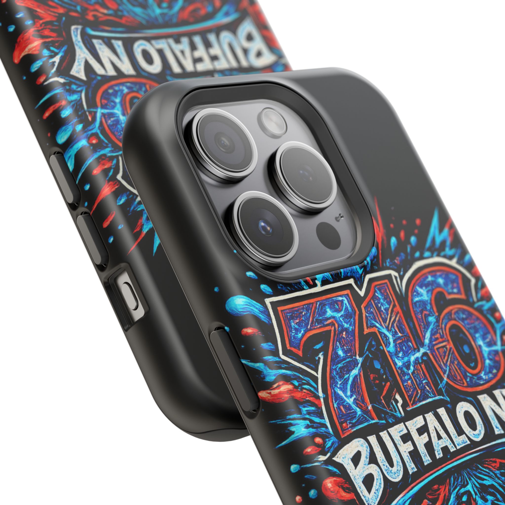 716 Buffalo NY Impact-Resistant Phone Case — Splash Graphic - Image 76